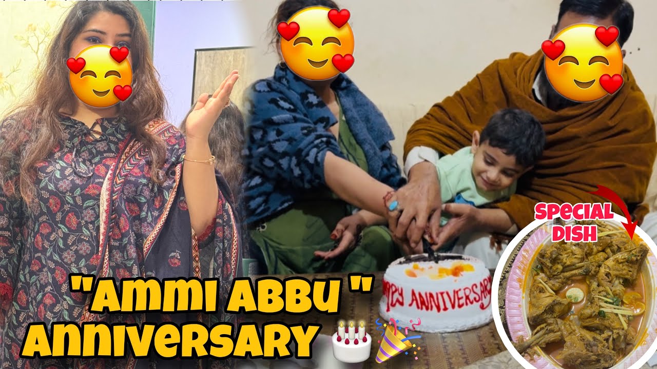 Ammi & Abbu Marriage Anniversary Celebrations 🎂| Fog Mai Bari Mushkil Se Ghar Tak Pohnchy 😰