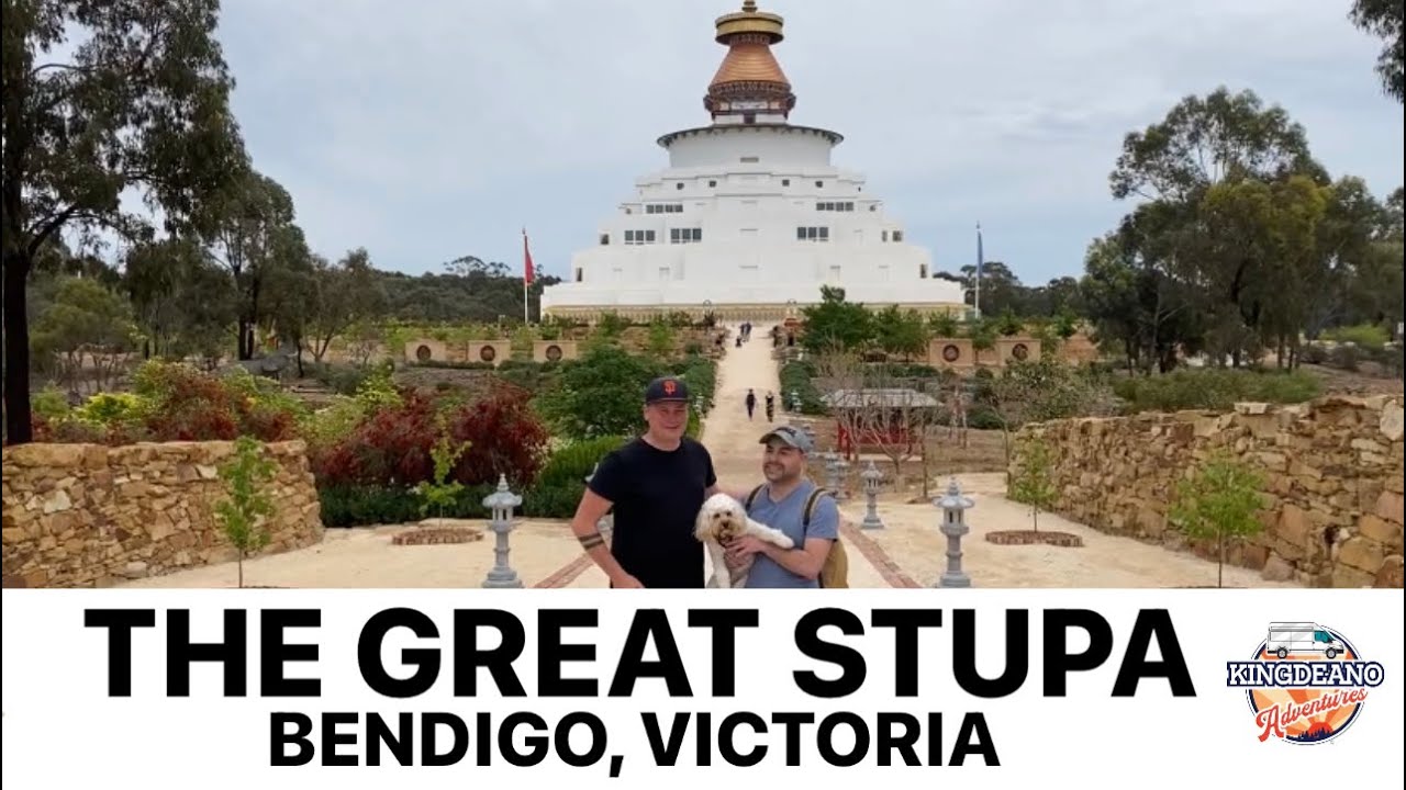 Great Stupa | The Great Stupa Bendigo | Things to Do in Bendigo | Pet-Friendly Bendigo | Vanlife