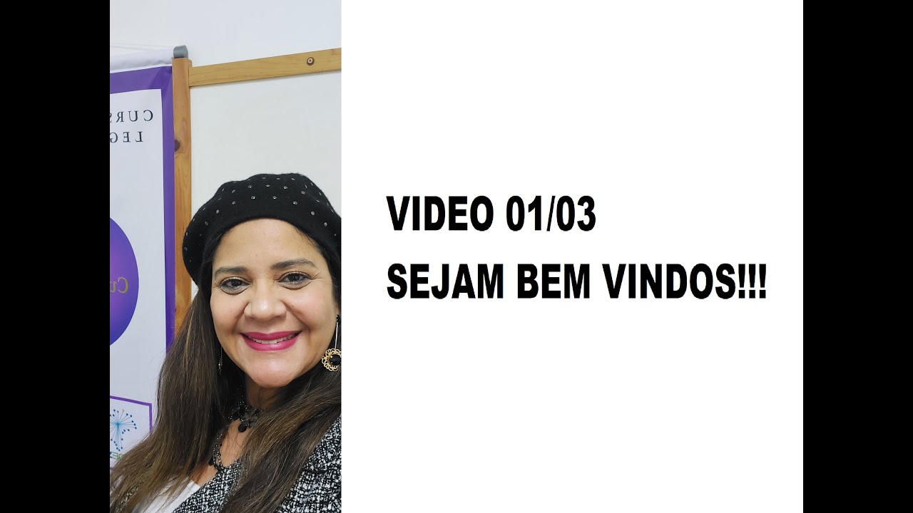 Video 01/03  Introdução - para iniciantes - abertura completa no Estado de São Paulo-
