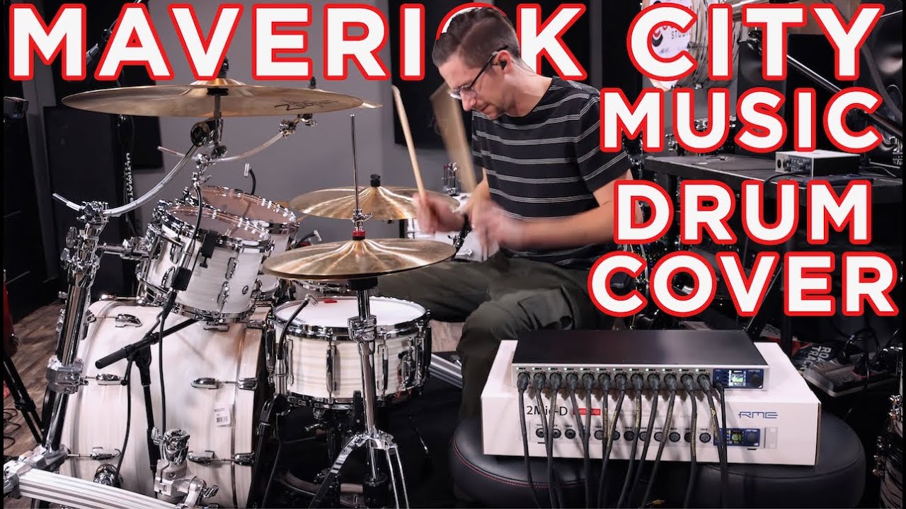 Maverick City Music - Drum Cover - I Thank God ft. RME 12Mic-D Preamps