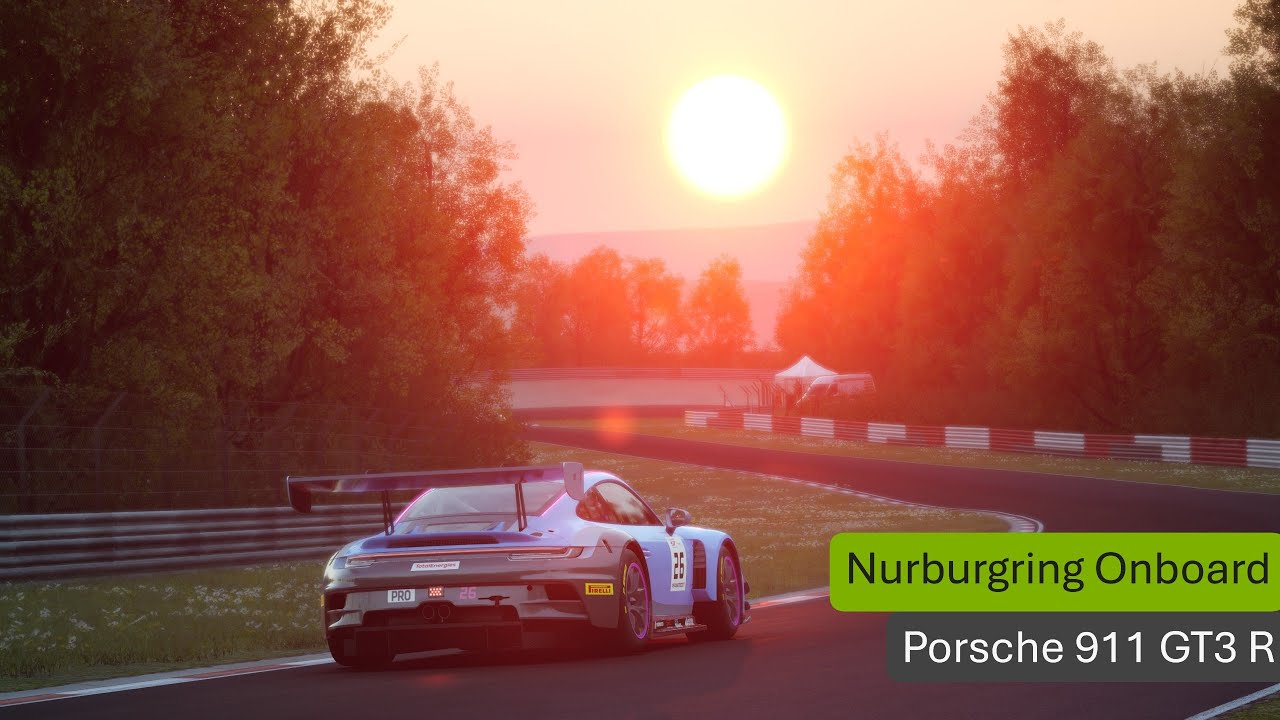 Sunset Onboard On the Nurburgring 24h - 911(992) GT3 R