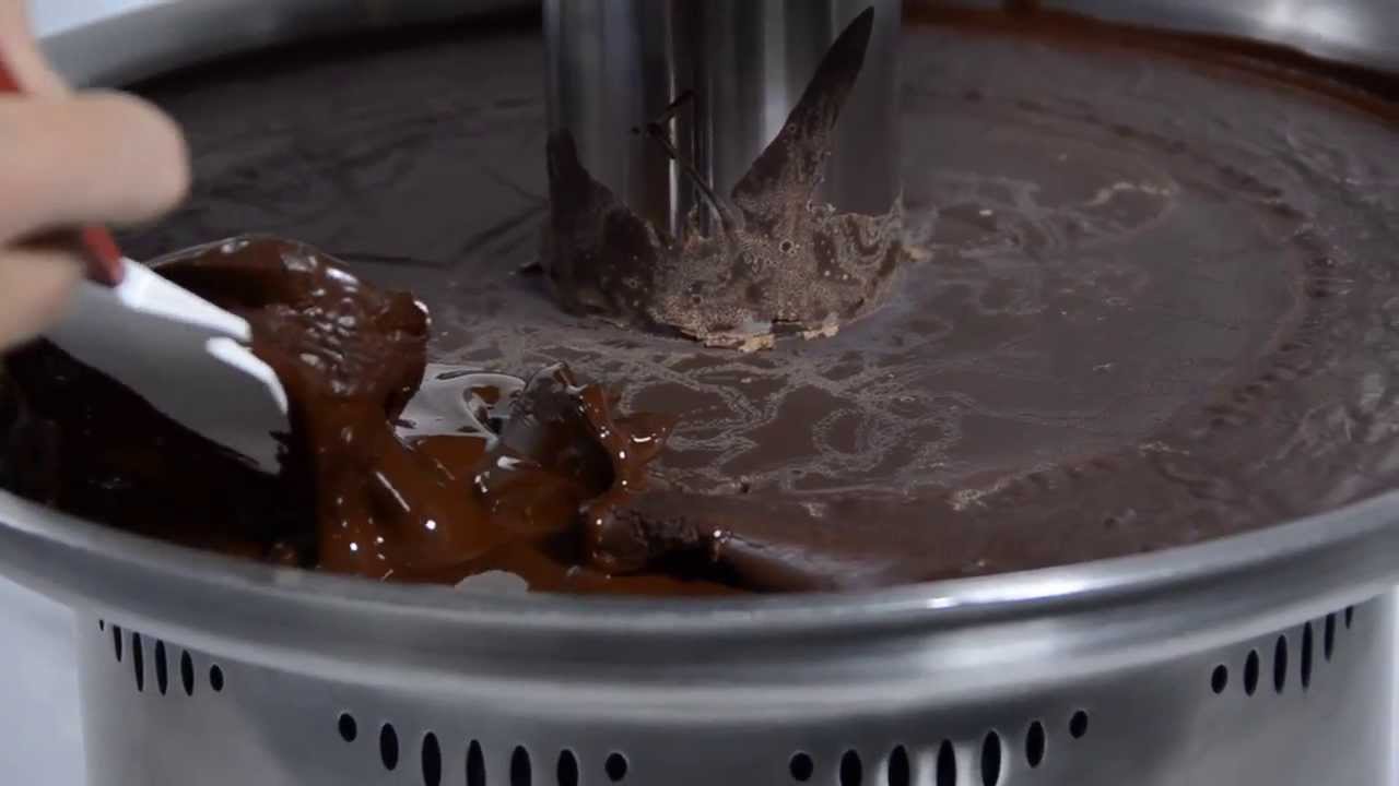 Sephra - Melting Solidified Chocolate in a Sephra Fountain