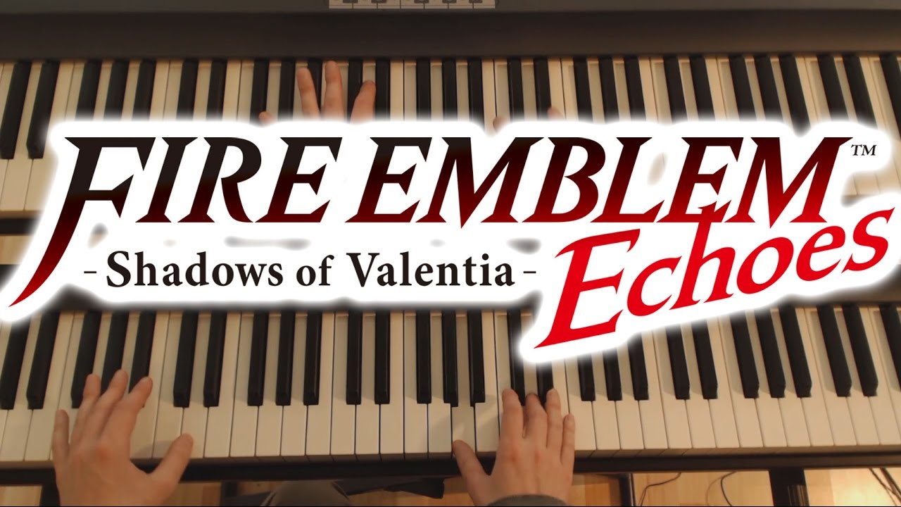 Fire Emblem Echoes Piano -  Final Map (for two Pianos)