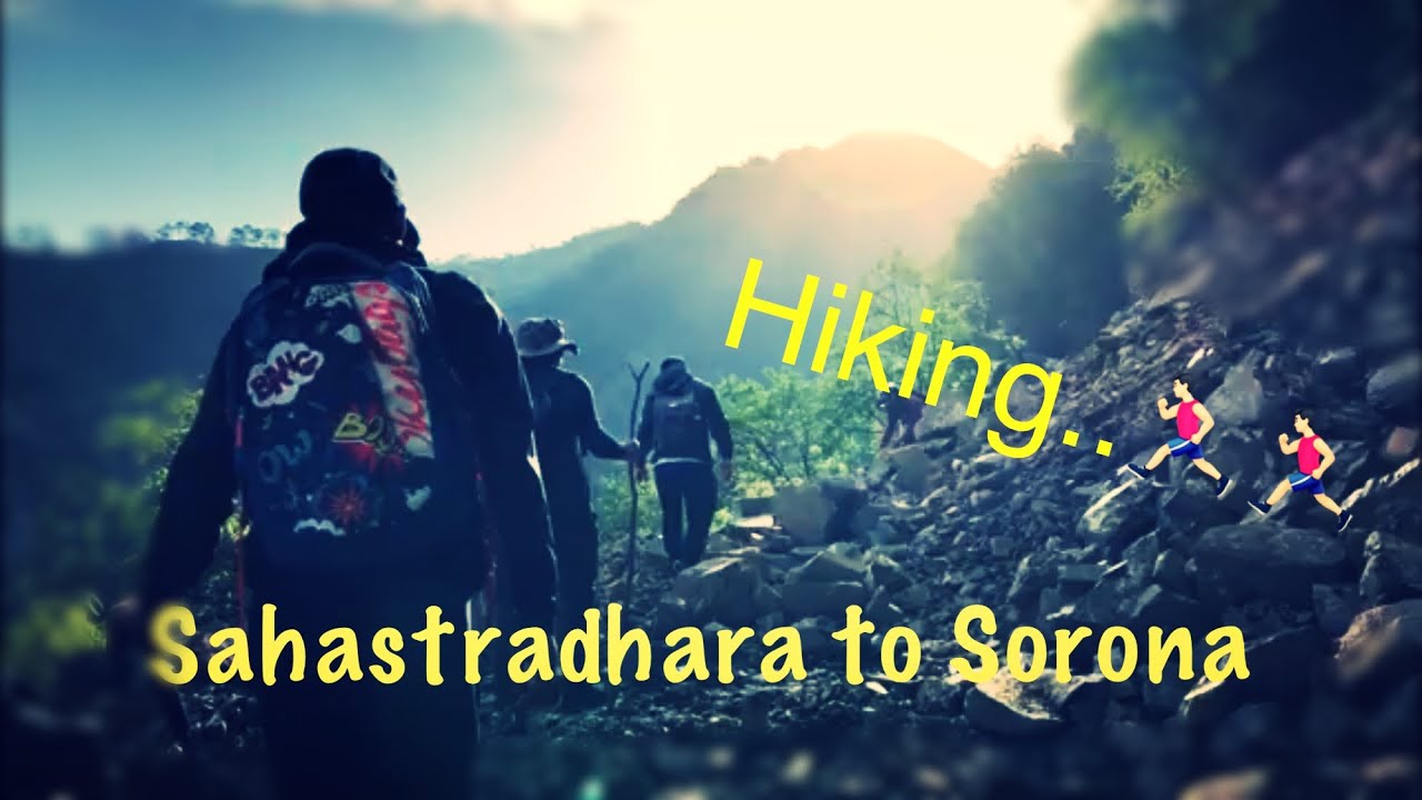 Hiking || Sahastradhara to Sorona Village(u.k) || Tibetan vlogger || Chiphel