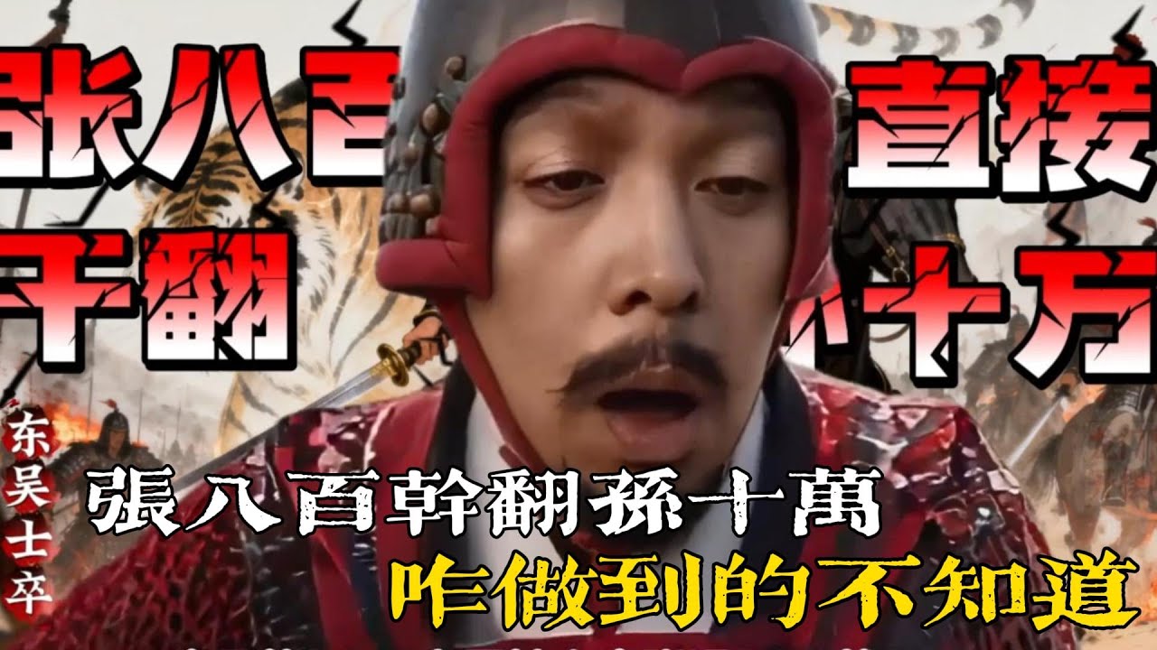 💔回答我！東吳士卒：歷史名場面之逍遙津張八百乾翻孫十萬，咋做到的不知道 #張遼 #孫權 #三國 #歷史 #回答我