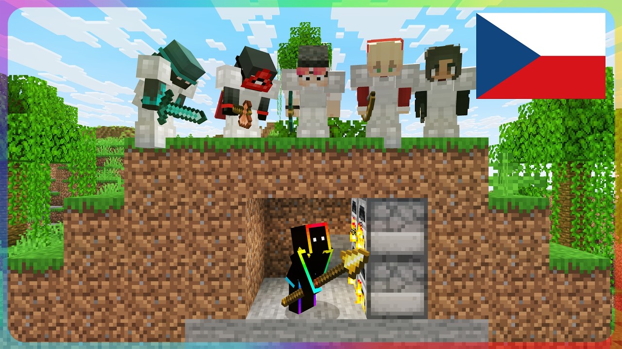 Minecraft Speedrunner VS 5 Hunterů FIN&Aacute;LE