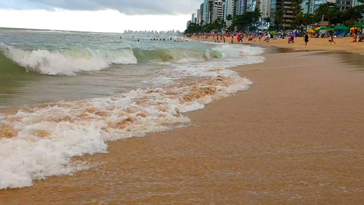 AVANÇO DO MAR NO RECIFE ACONTECEU AGORA A TARDE VEJA