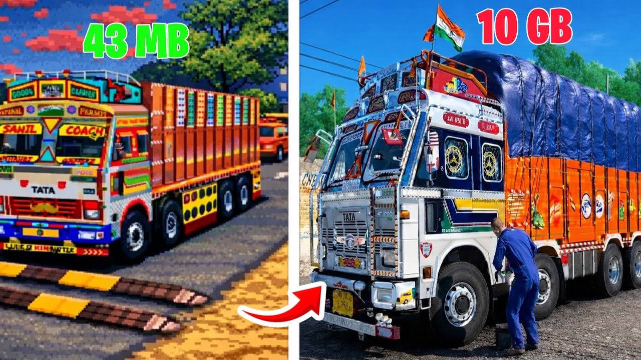 I PLAYED LOWEST TO HIGHEST MB TRUCK GAMES!
