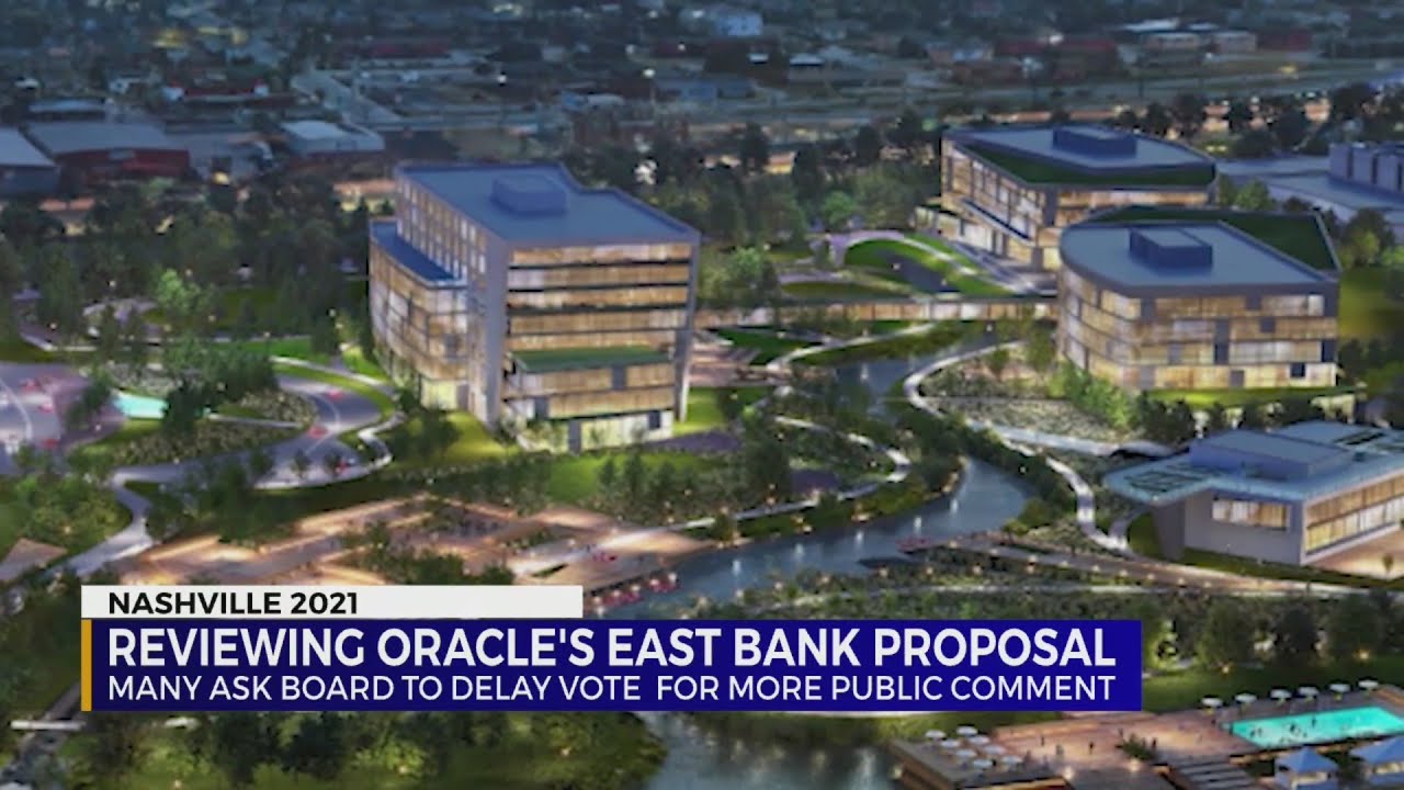 Reviewing Oracle's East Bank proposal