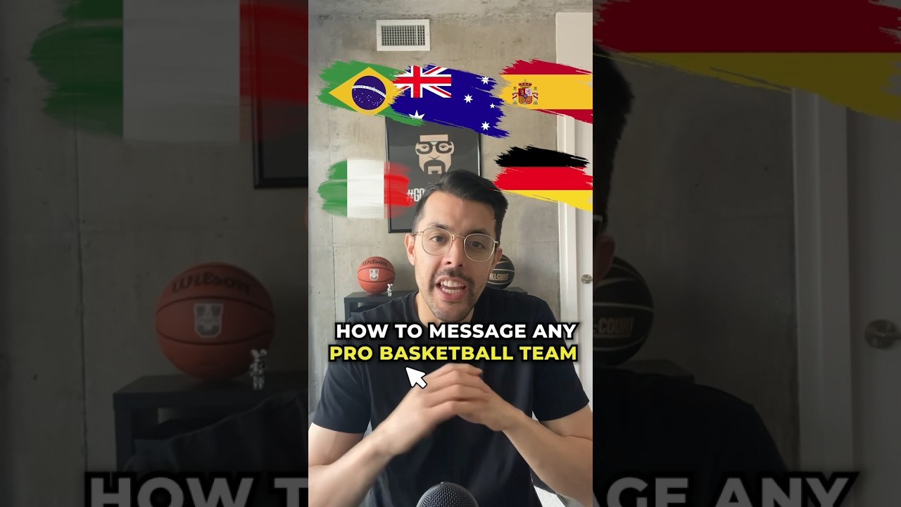 I Messaged Over 1,000 Overseas Basketball Teams With This Method (Free - Anyone Can Do It)