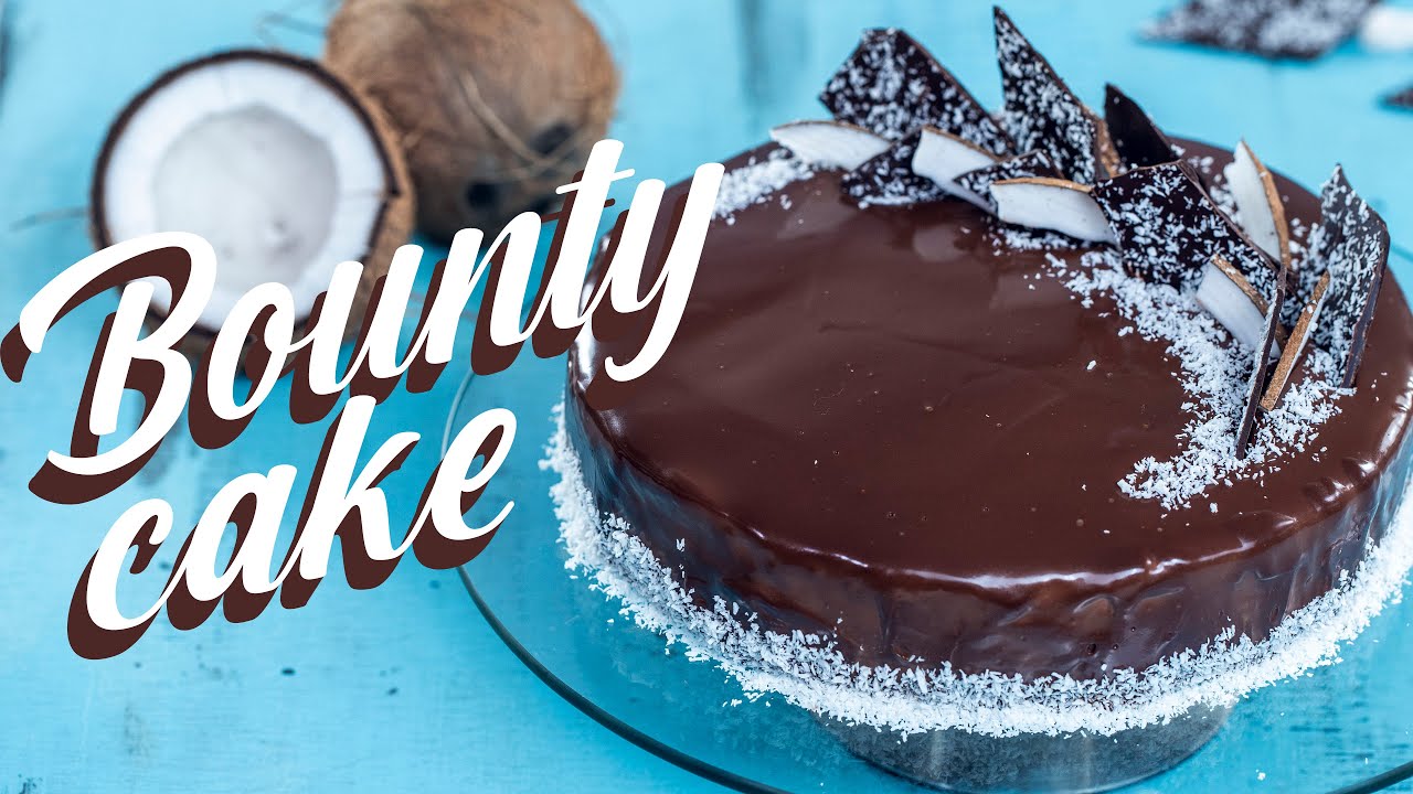 Bounty Mousse Cake - Chocolate Coconut Mousse Cake