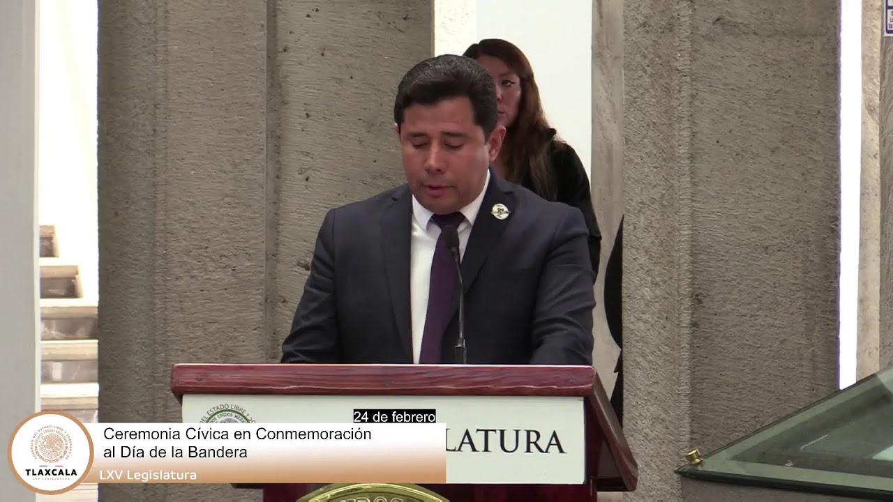 Ceremonia Cívica en Conmemoración al  Día de la Bandera, LXV Legislatura, 24 de febrero de 2026