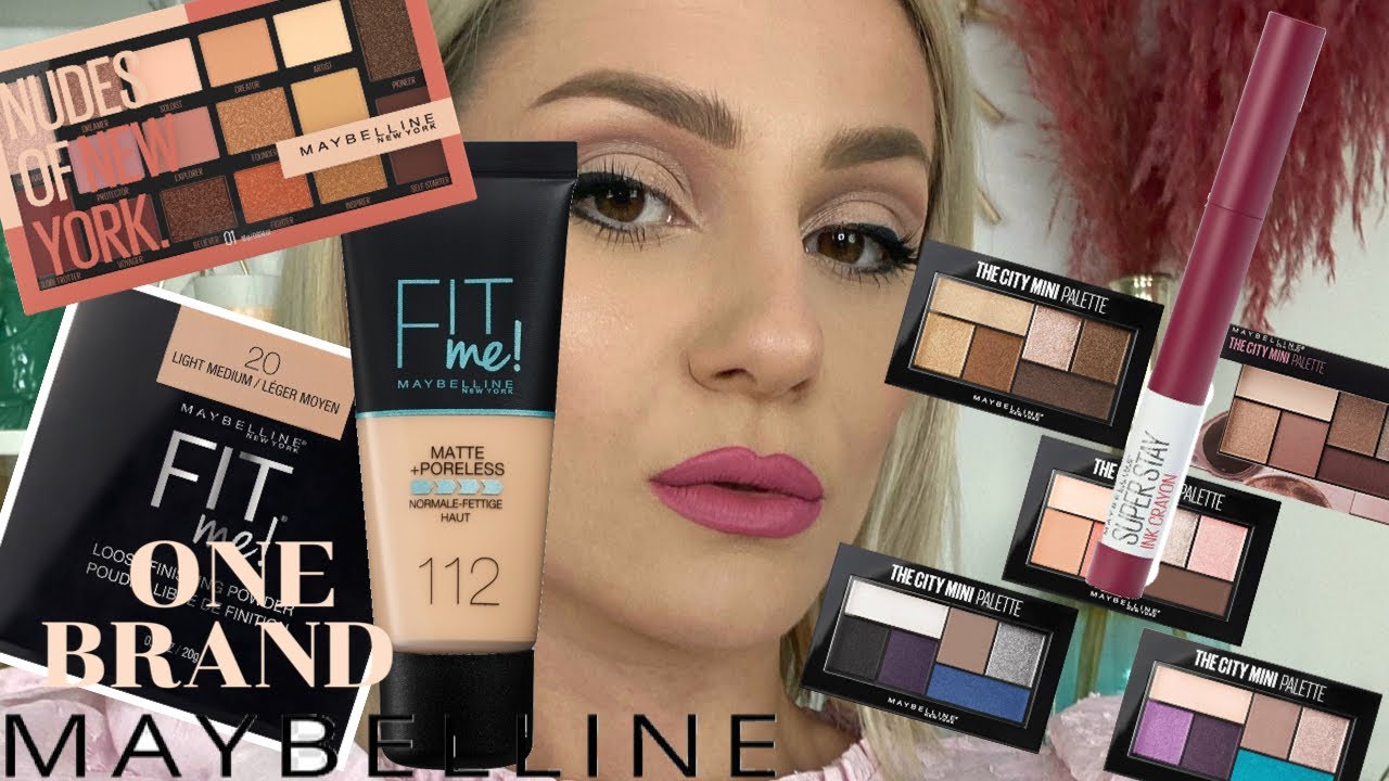 FULL FACE-ONE BRAND|  MAYBELLINE || GIO DREVELI