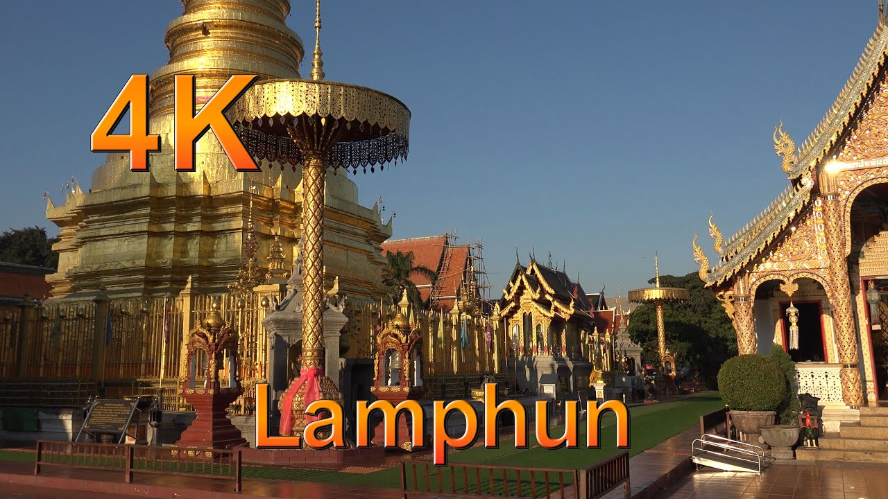 Thailand Reise #8.1, Lamphun, Wat Phra That Hariphunchai, 4K Ultra HD.