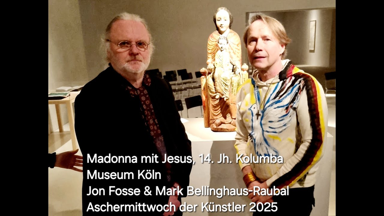 JON FOSSE LITERATURNOBELPREISTRÄGER 2023 & SCHAUSPIELER MAX VON PUFENDORF LESUNG IM KOLUMBA KÖLN