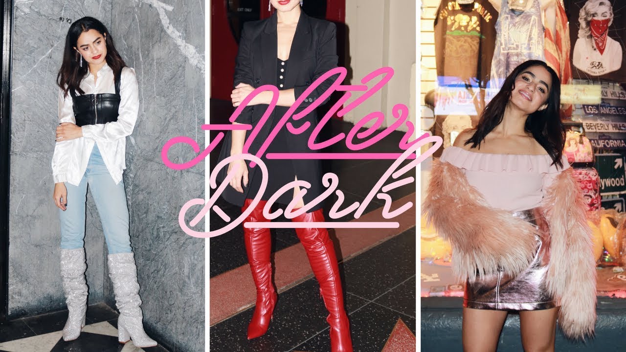 AN AFTER DARK LOOKBOOK | NIGHT TIME OUTFITS