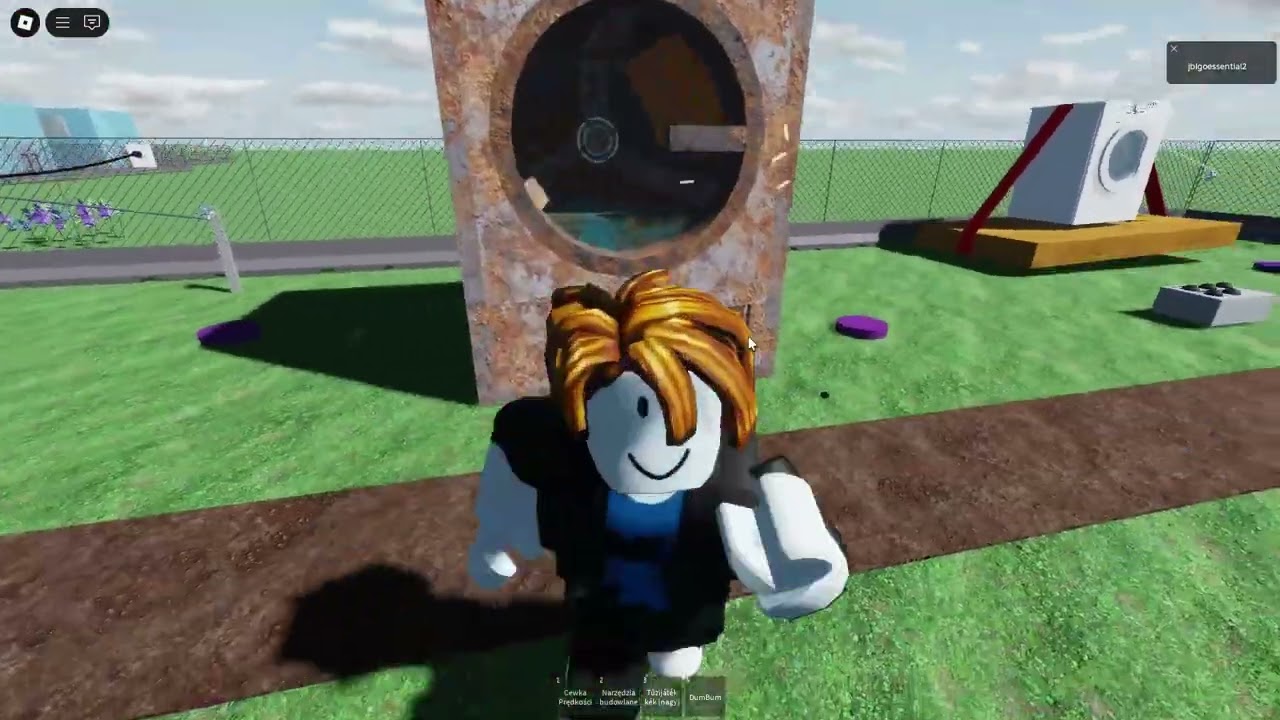 Roblox Washing mashine destruction