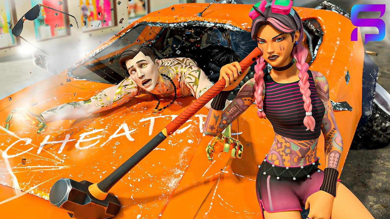 BEACH JULES GETS REVENGE on MIDSUMMER MIDAS.... Fortnite