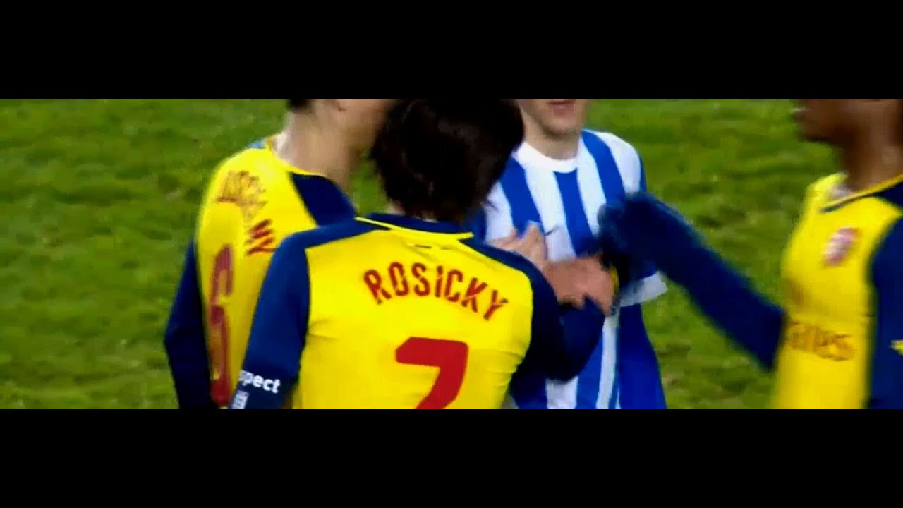 Tomáš Rosický Vs Brighton 25/1/15 HD