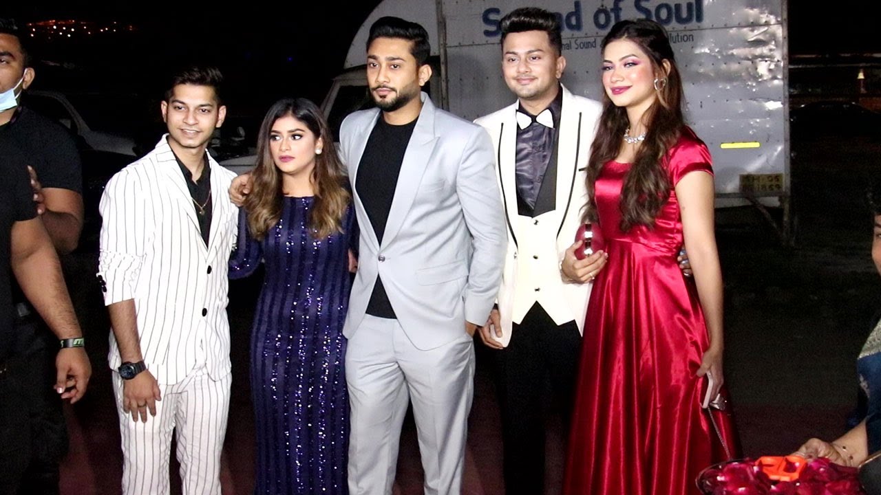 Zaid Darbar Magnificent Entry With Brother Awez Darbar & Sister Anam Darabar @ Atrangh Studio Launch