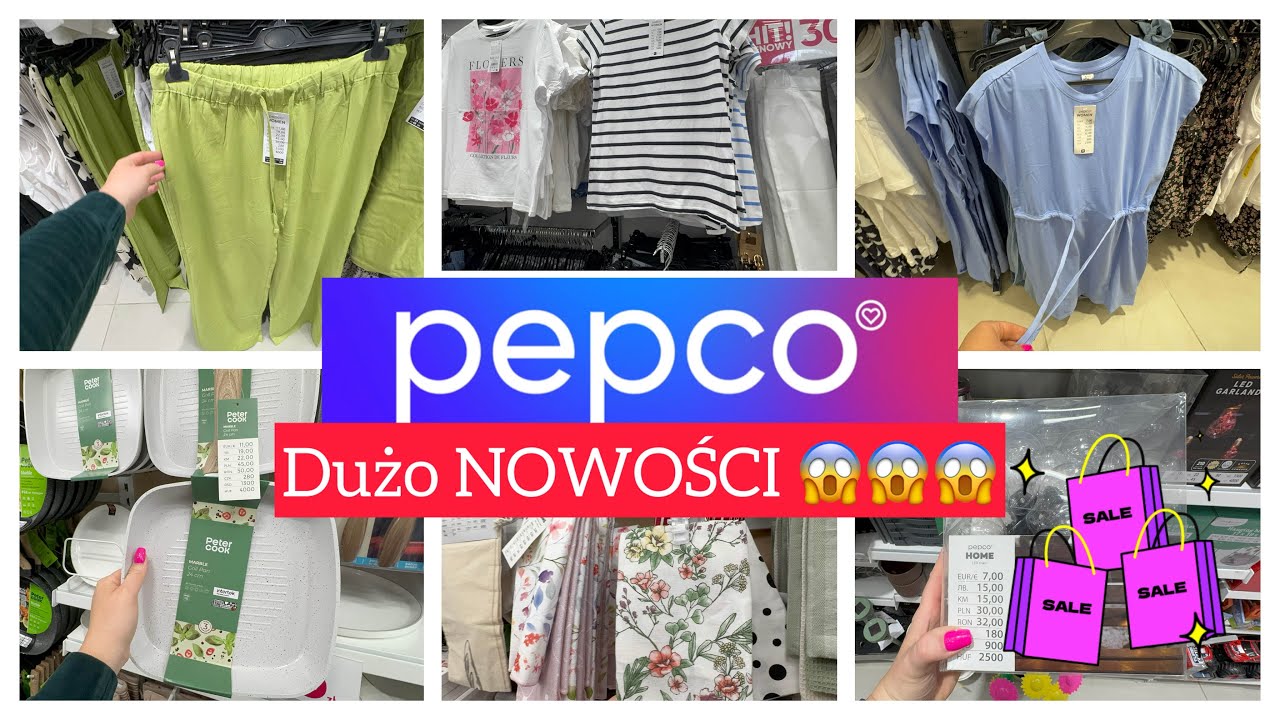 PEPCO I DUŻO NOWOŚCI 😱😱😱 DEKORACJE I MODA DAMSKA NA LATO 2025😍😍