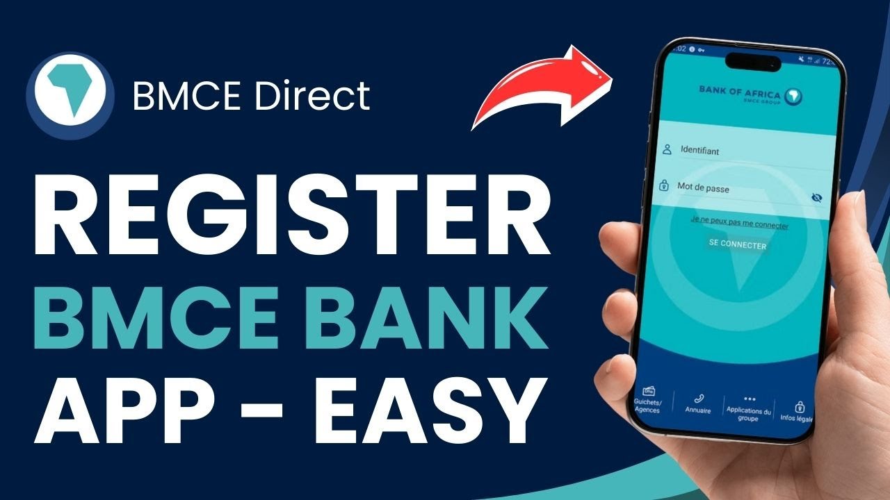 Как зарегистрироваться в приложении BMCE Bank!