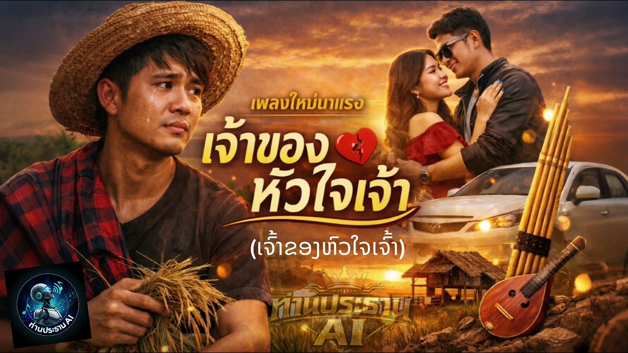 ເຈົ້າຂອງຫົວໃຈເຈົ້າ|เจ้าของหัวใจเจ้า|ลูกทุ่งลาวHipHop|