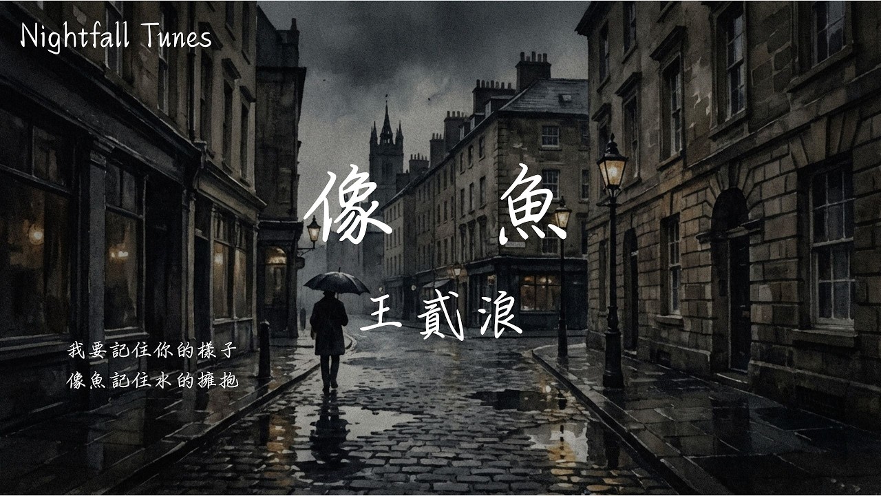 王貳浪 - 像魚『我要忘了你的樣子 像魚忘了海的味道 放下所有夢和煩惱 卻放不下回憶的乞討』【動態歌詞MV/Lyrics】