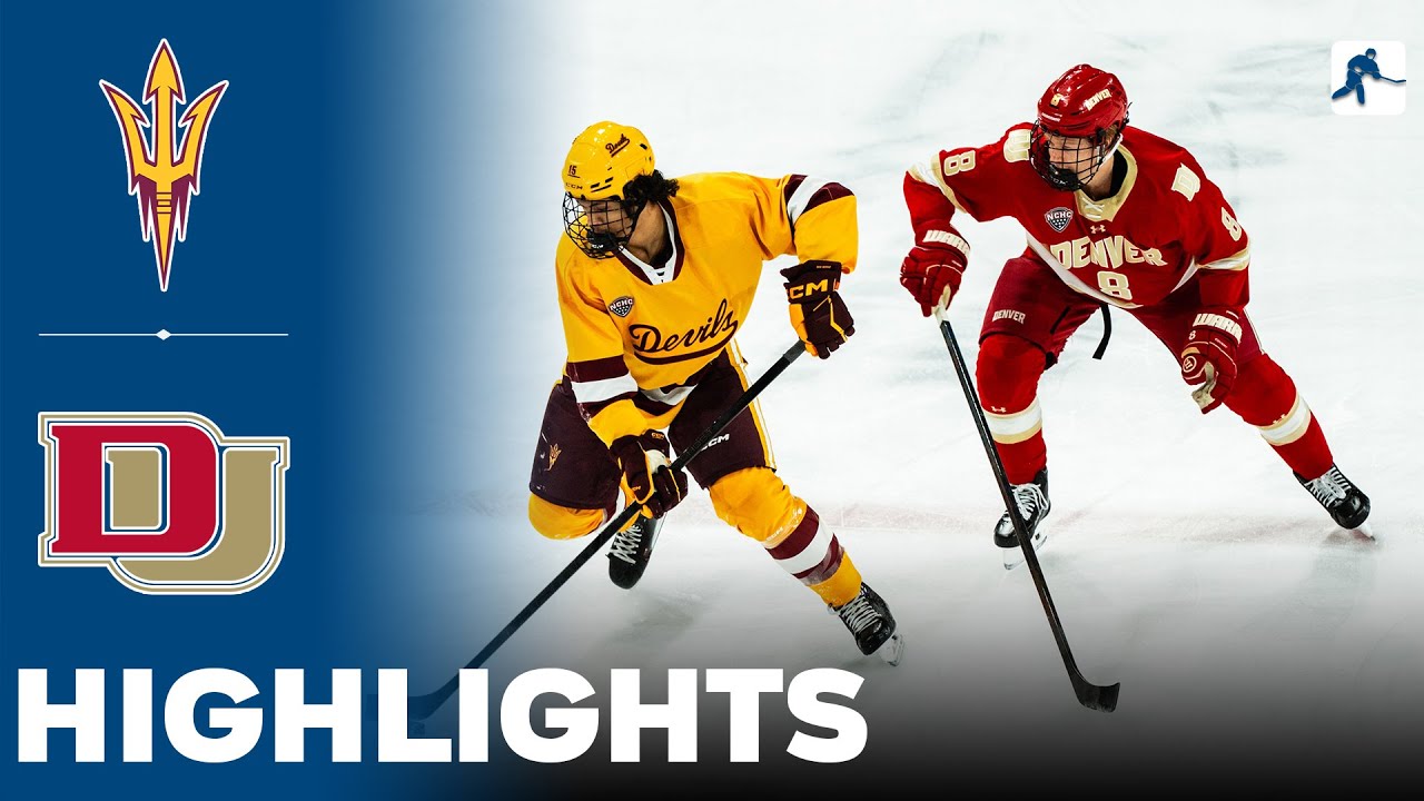 Arizona State vs Denver | NCAA College Hockey | Highlights - November 22, 2025