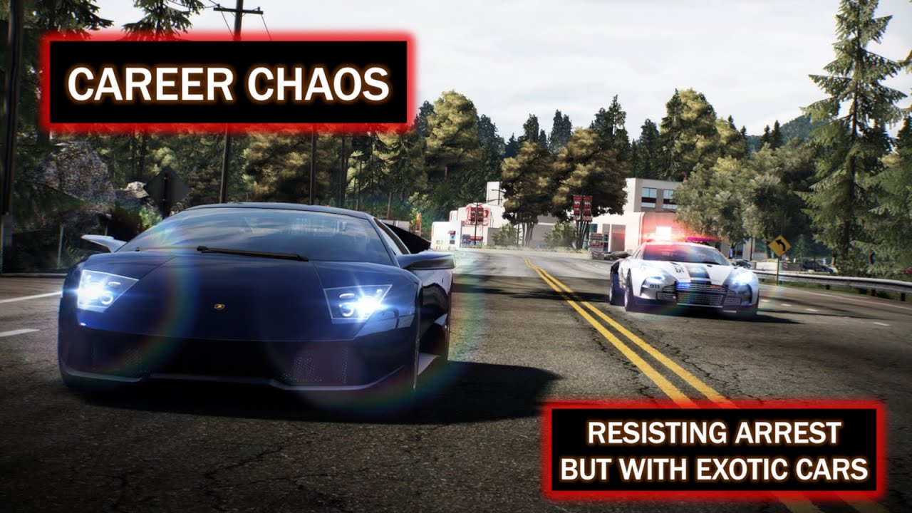 CAREER CHAOS - RESISTING ARREST BUT WITH EXOTIC CARS