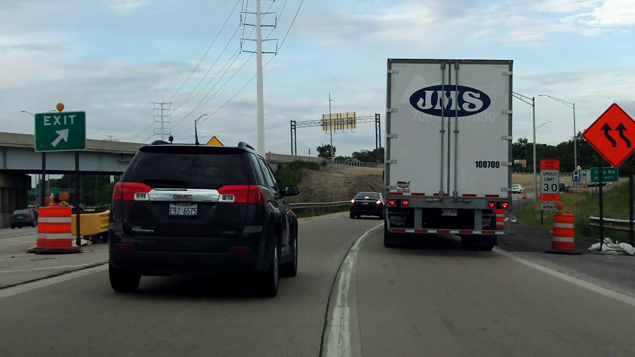 Ronald Reagan Memorial Tollway (Interstate 88 Exit 138) eastbound