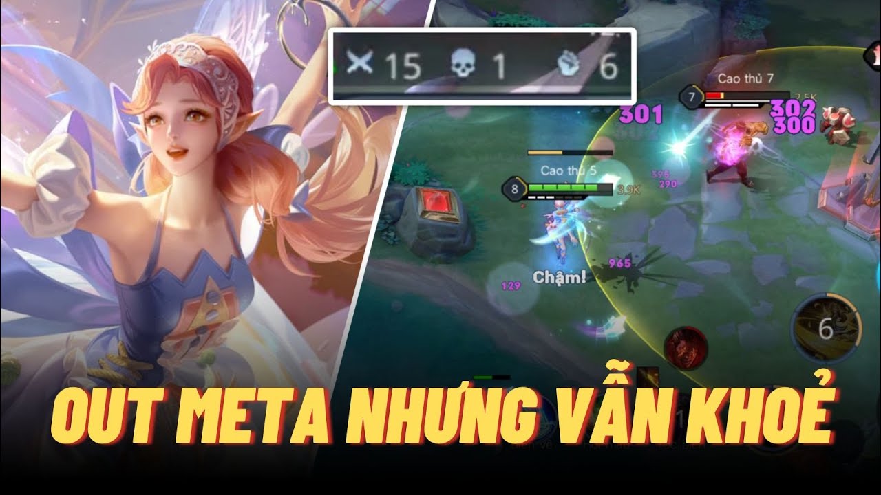 Bất chấp OUT META Icyfoxx vẫn cầm Erin leo đỉnh cao căng đét ăn mạng liên tục | Liên quân