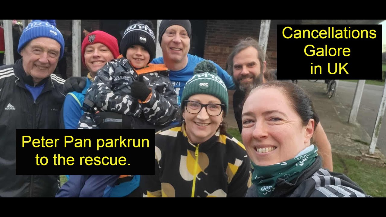 Peter Pan parkrun 3 January 2026 - So COLD!
