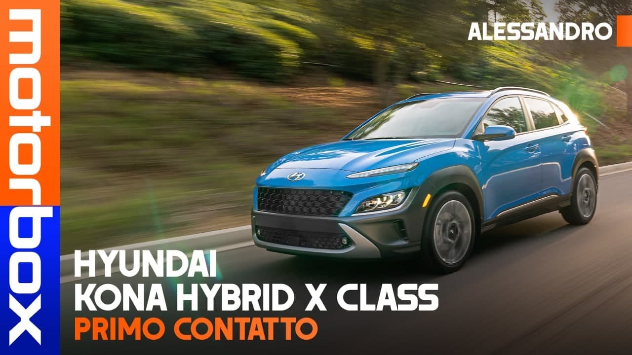 Hyundai Kona Full-Hybrid 2021 | Il CROSSOVER coreano a BATTERIE che si RICARICA viaggiando! La prova