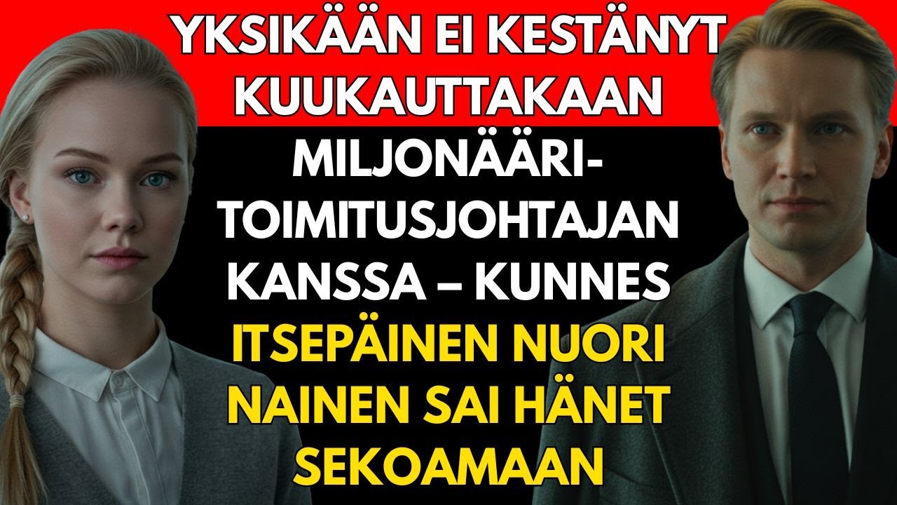 Kukaan ei kestänyt KUUKAUTTAKAAN… kunnes HÄN käänsi MILJONÄÄRIN elämän ylösalaisin