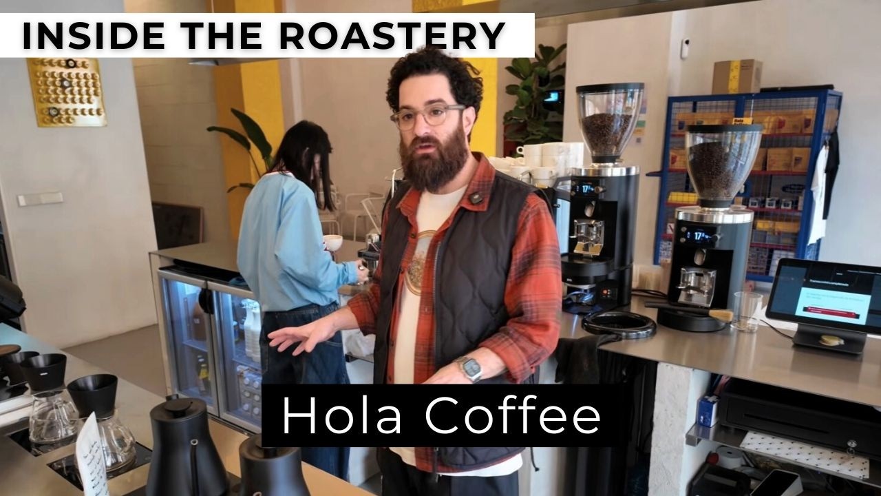 Внутри обжарочного цеха Hola Coffee