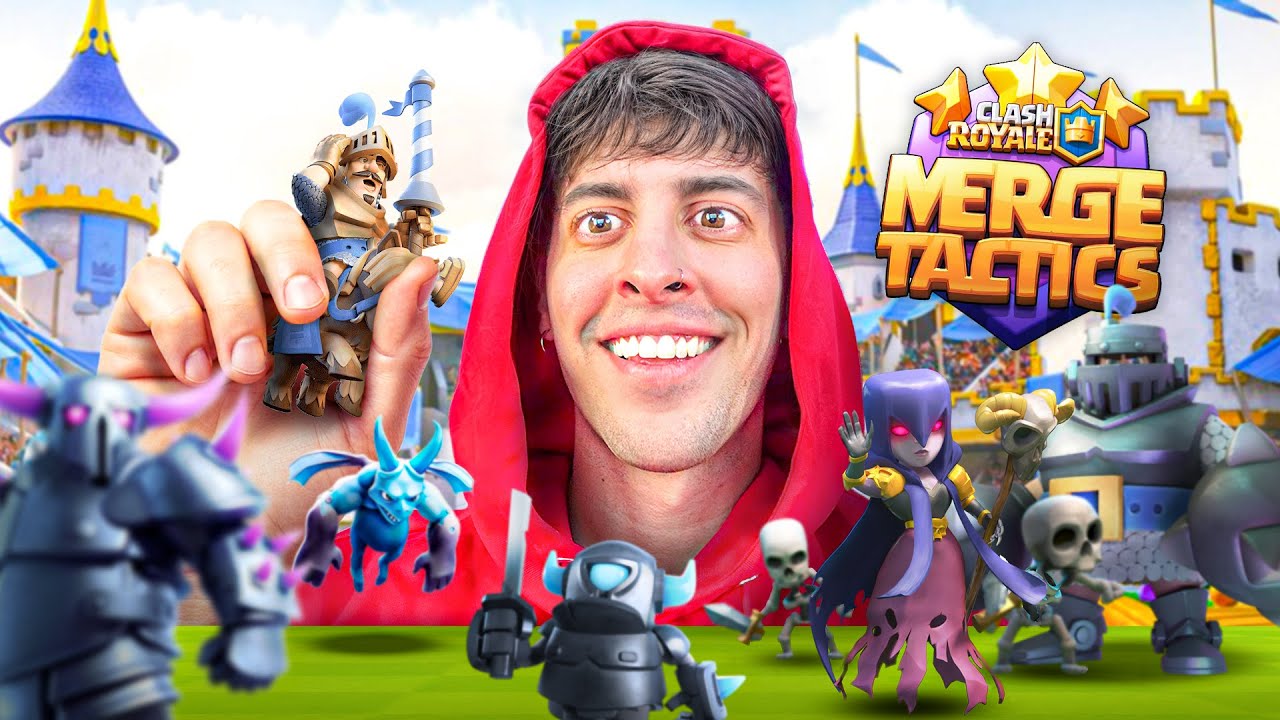 juego Clash Royale: Merge Tactics por primera vez ( en el canal ) 