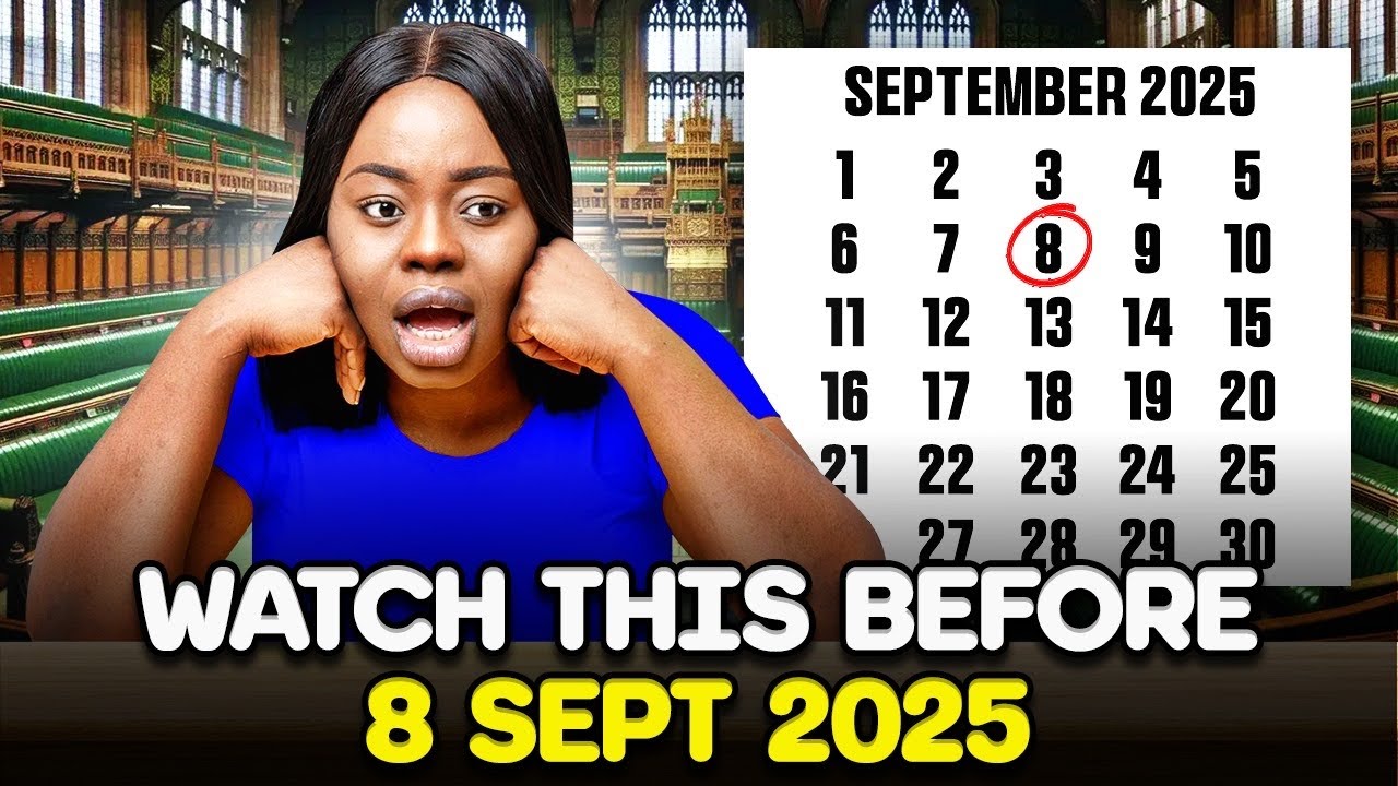 UK ILR PATHWAY UNDER SERIOUS THREAT |  Watch Before 8 Sept 2025
