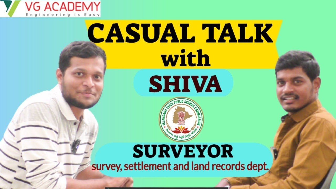 CASUAL TALK WITH SHIVA | SURVEYOR IN TELANGANA