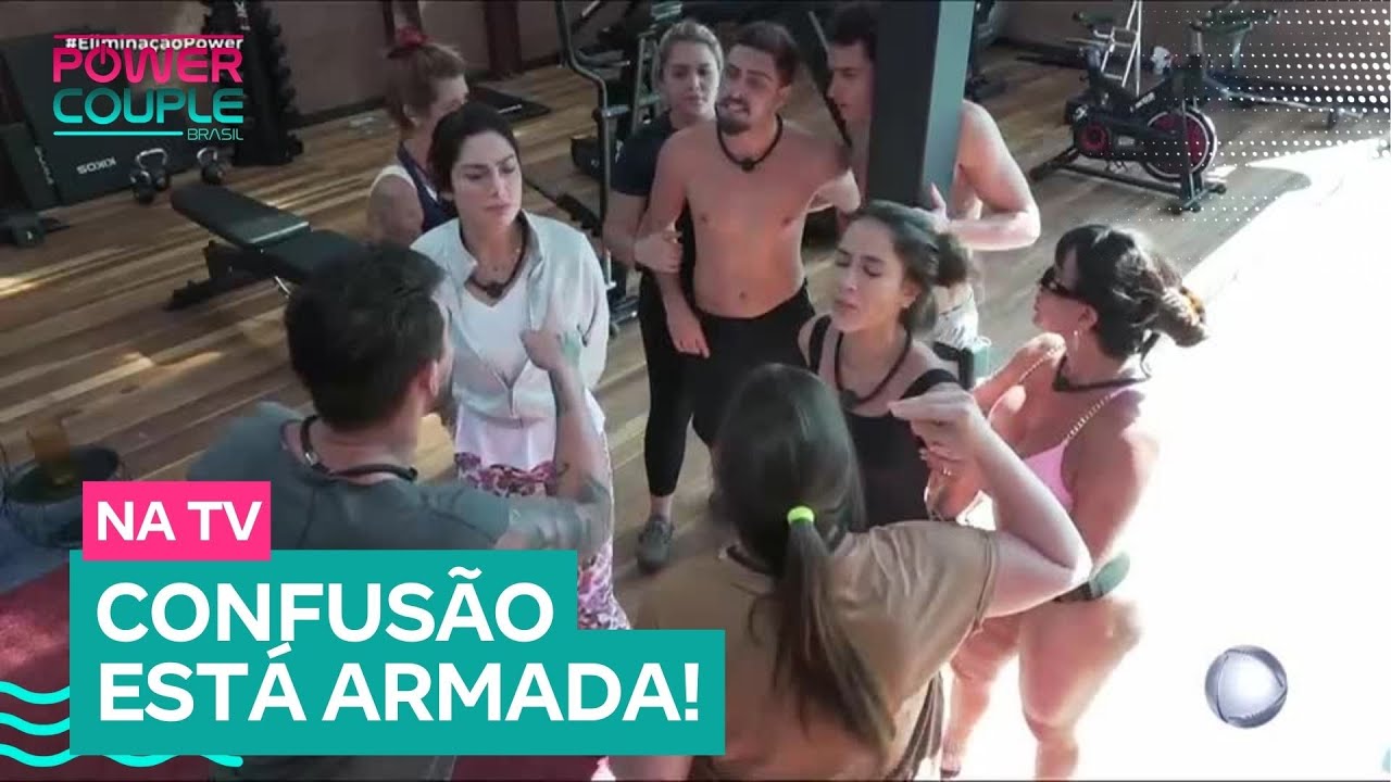 Briga entre casais Furlan e Eikos gera confus&atilde;o generalizada na Mans&atilde;o | Power Couple