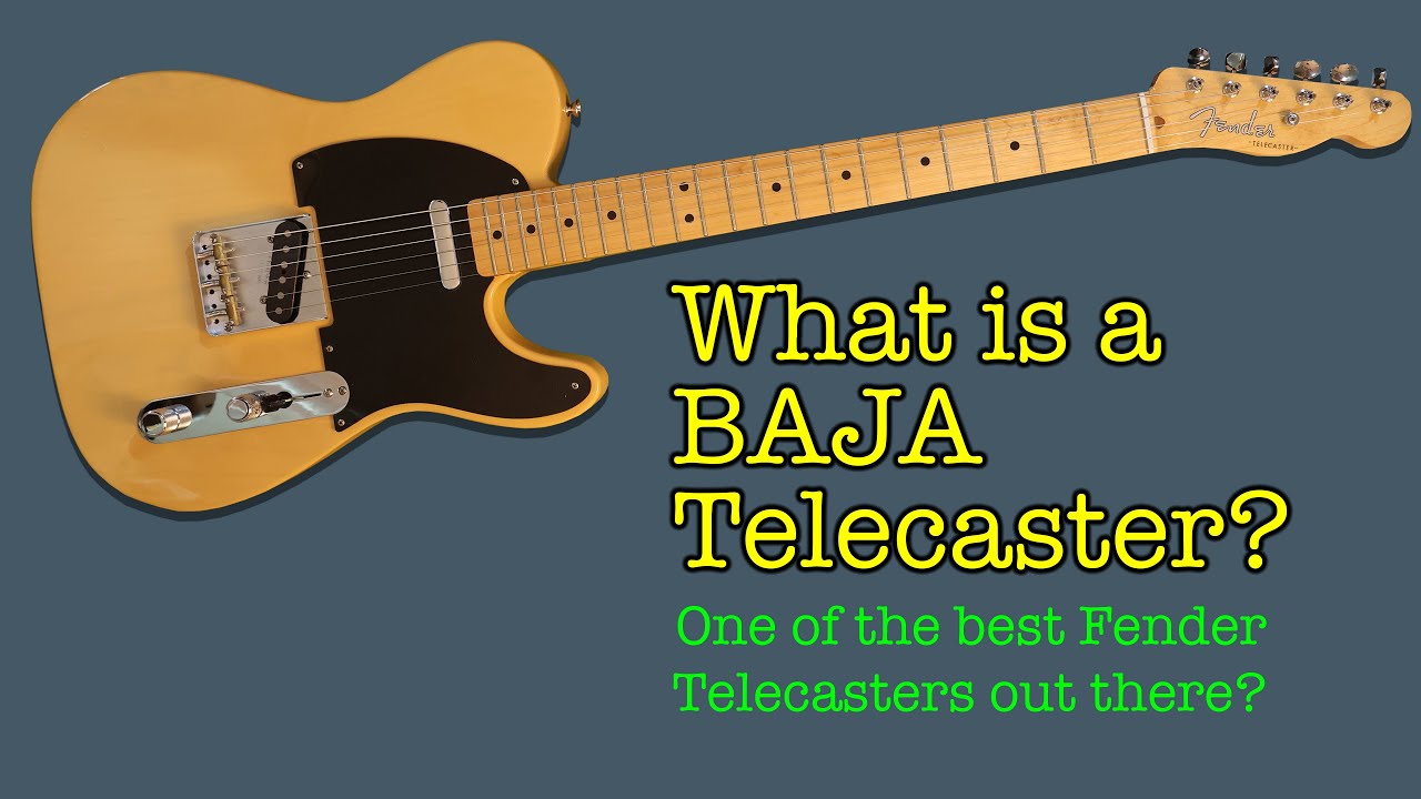 What is a Baja Telecaster? #guitar #guitarist #fender #fendertelecaster #fendertele