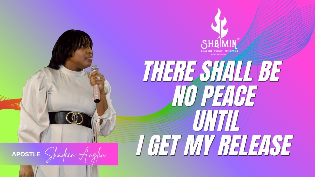 THERE SHALL BE NO PEACE UNTIL I GET MY RELEASE || SHADEEN ANGLIN