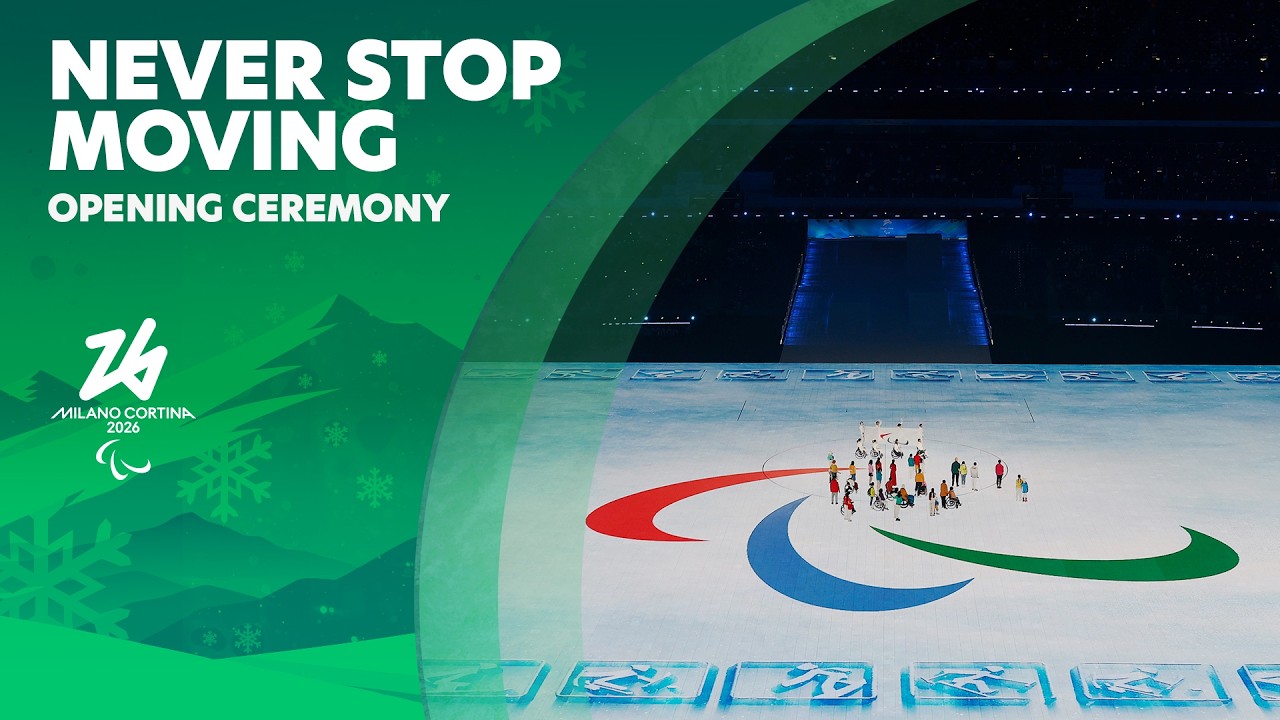 Never Stop Moving ✨ | Opening Ceremony Intro &mdash; Milano Cortina 2026 ❄️