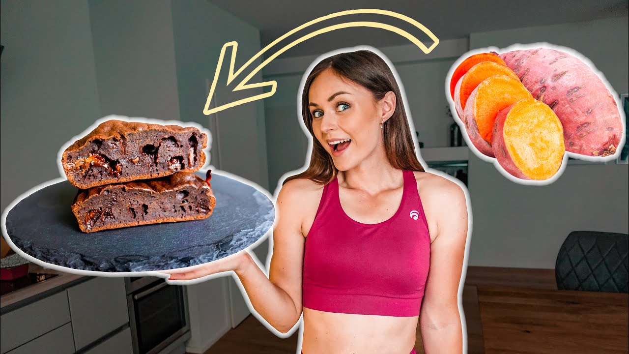 Protein Süßkartoffel Brownies😱 Das einfachste und schnellste Rezept💥 Die MÜSST ihr probieren!!