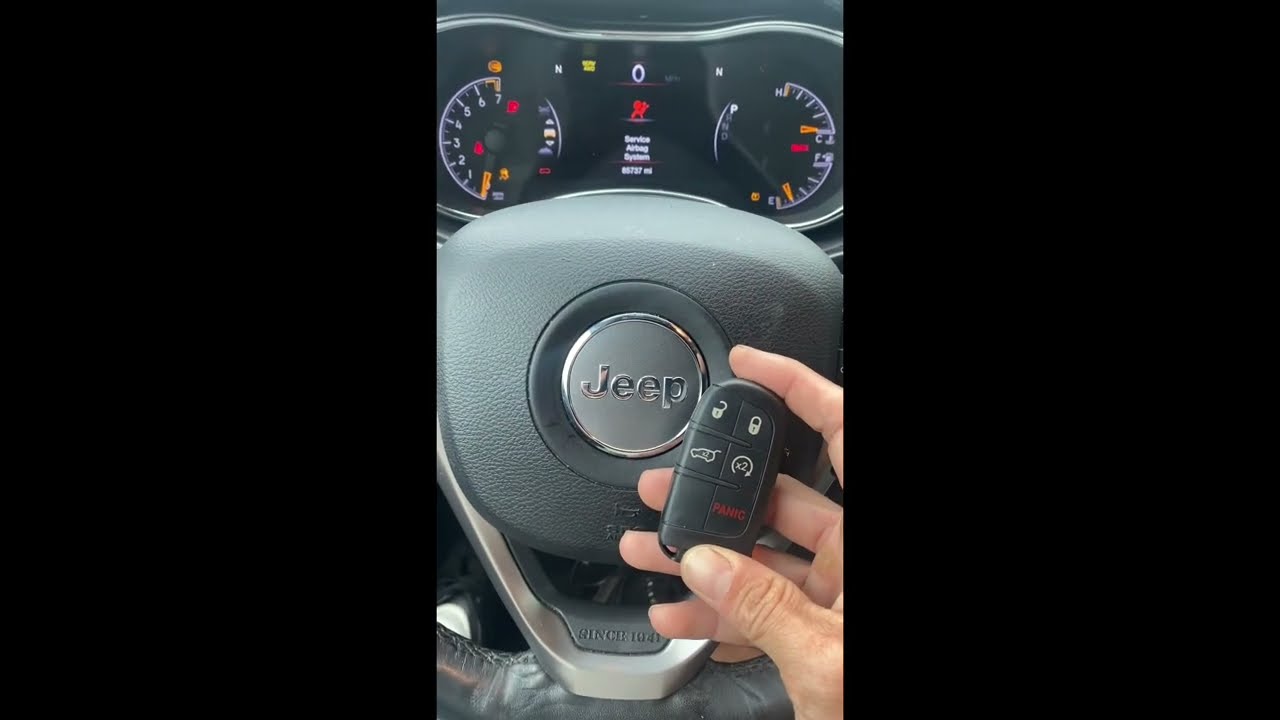 Утеряны все ключи Jeep Grand Cherokee 2019 года с помощью Autel KM100