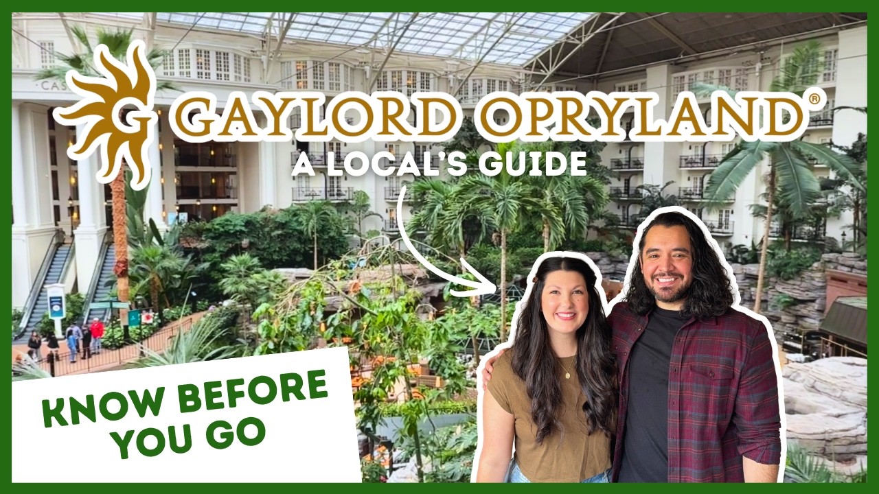 Our Gaylord Opryland Stay!✨ Room Tour, SoundWaves, and More! | Best Hotel in Nashville?