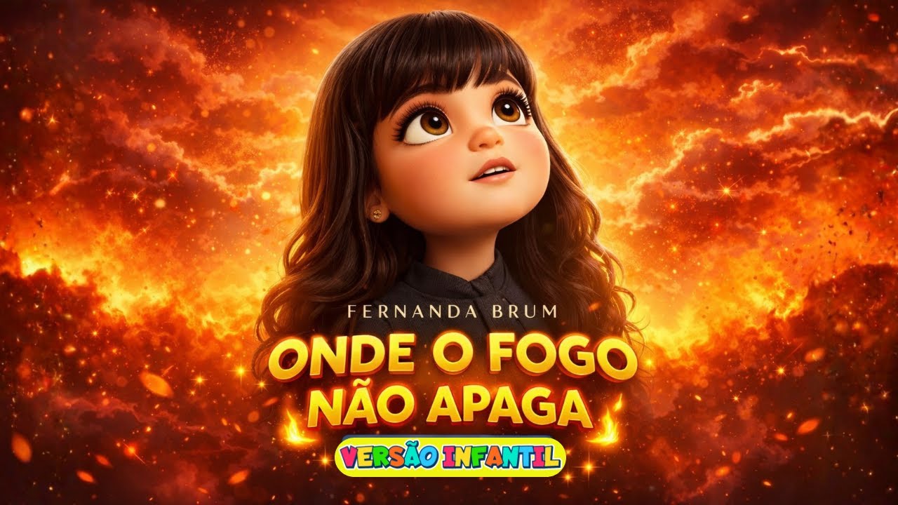 ONDE O FOGO NÃO APAGA - FERNANDA BRUM | VERSÃO INFANTIL [COVER]