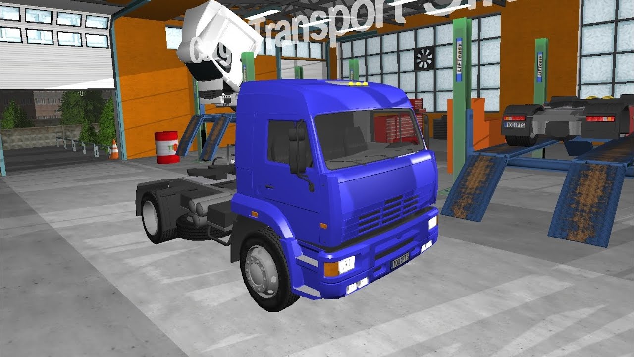 Cargo Transport Simulator GamePlay AKT! Kamza FL 360HP Job received! 'Container KM/H81