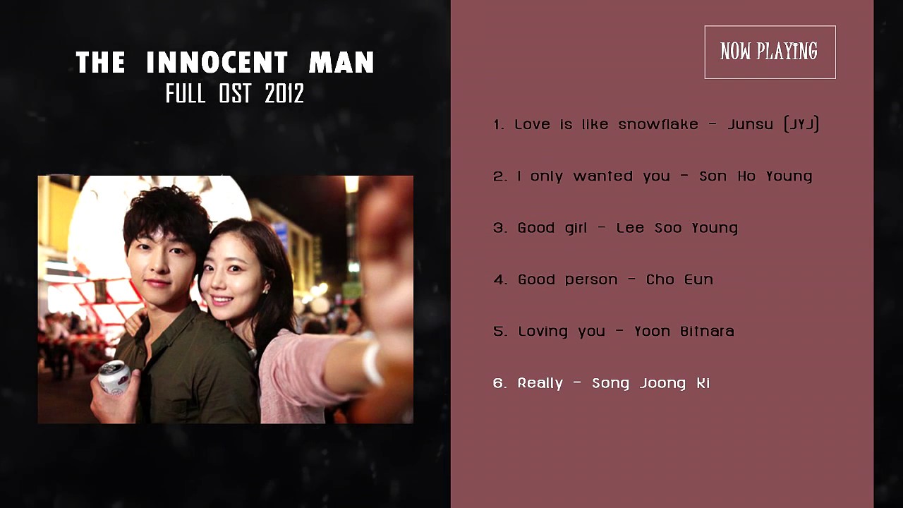 รวมเพลงประกอบซีรี่ย์เกาหลีเพราะๆ Innocent Man 2012