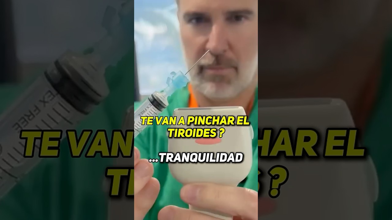 😱 &iquest;Te van a pinchar el tiroides? &iexcl;Tranquila/o! 😌